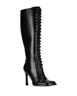 Jeffrey Campbell Jeffrey Campbell Women's Fanning Leather Knee High Boots
