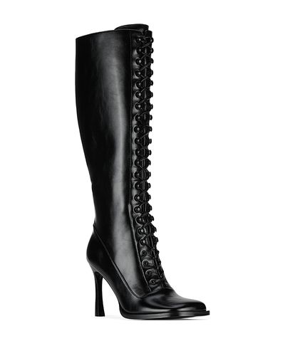 Jeffrey Campbell Jeffrey Campbell Women's Fanning Leather Knee High Boots