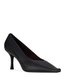 Jeffrey Campbell Jeffrey Campbell Women's Leather Pointed Toe Stiletto Pumps