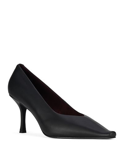 Jeffrey Campbell Jeffrey Campbell Women's Leather Pointed Toe Stiletto Pumps