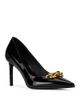 Jeffrey Campbell Jeffrey Campbell Women's Nikia Patent Chain Detail Pumps - 1