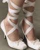 Jeffrey Campbell Nympha Satin Tie-Up Pumps - 4