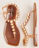 Jeffrey Campbell Plated T Strap Flip-Flop Sandals - 1