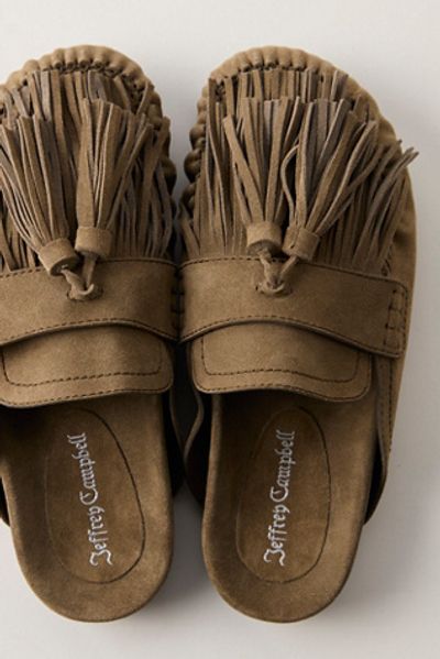 Jeffrey Campbell Tuesday Tassel Mules