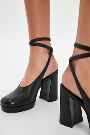 Jeffrey Campbell - Violet Wrap Platforms