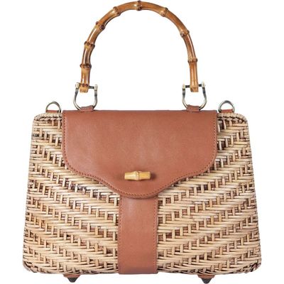 Jelavu Jelavu Jackie Rattan Handbag 