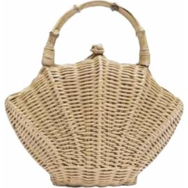Jelavu Jelavu Shelly Rattan Crossbody Bag