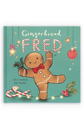 Jellycat Jellycat 'Gingerbread Fred' Book