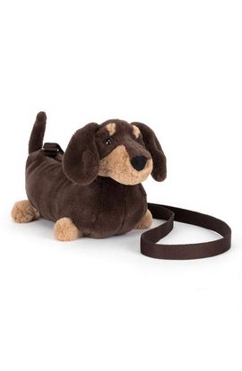 Jellycat Jellycat Kids' Otto Sausage Dog Shoulder Bag
