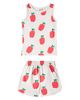 Jellymallow Jellymallow Apple printed jersey tank top and shorts set - 1
