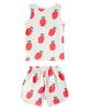 Jellymallow Jellymallow Apple printed jersey tank top and shorts set - 4