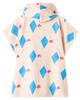 Jellymallow Jellymallow Diamond Bird printed terry poncho - 4