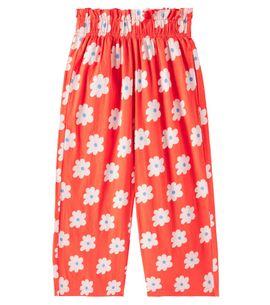 Jellymallow Jellymallow Floral cotton wide-leg pants