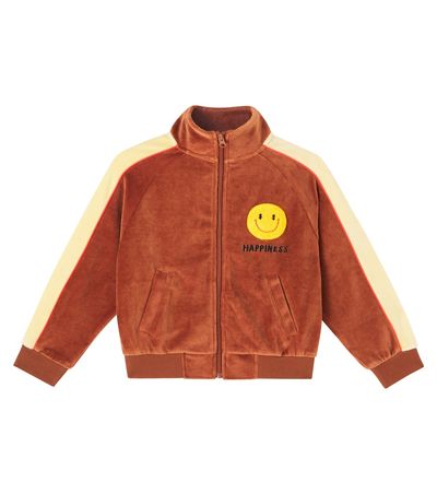 Jellymallow Jellymallow Happiness cotton-blend velour sweatshirt