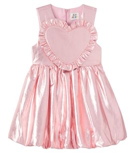 Jellymallow Jellymallow Heart Gleaming cotton dress