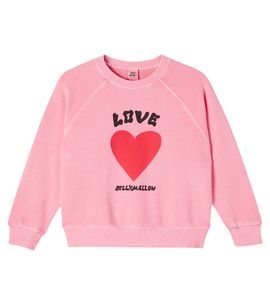 Jellymallow Jellymallow Love cotton jersey sweatshirt