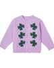 Jellymallow Jellymallow Lucky Clover bouclÃ© cardigan - 1