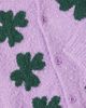 Jellymallow Jellymallow Lucky Clover bouclÃ© cardigan - 3
