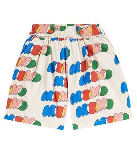 Jellymallow Jellymallow Momo printed cotton shorts