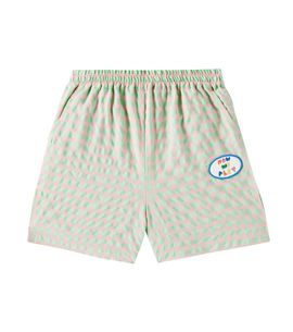 Jellymallow Jellymallow Play checked cotton-blend shorts