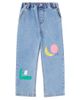 Jellymallow Jellymallow Printed straight jeans - 1