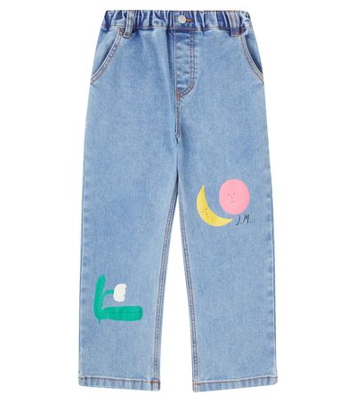 Jellymallow Jellymallow Printed straight jeans