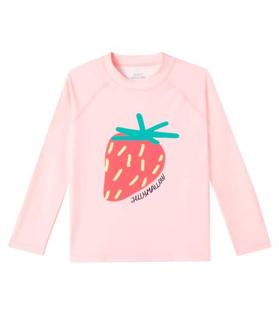 Jellymallow Jellymallow Strawberry latte rashguard top