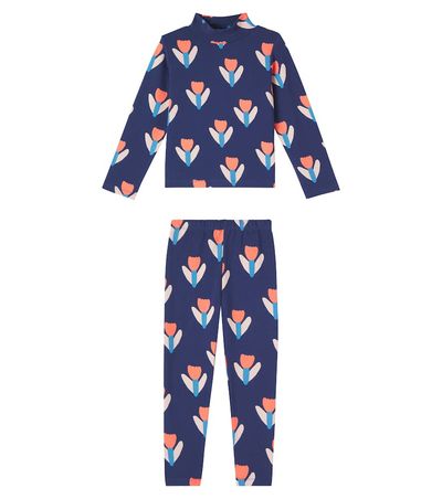 Jellymallow Jellymallow Tulip printed sweatshirt and pants