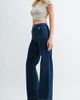 Jemina Denim Jemina Denim High Rise Patch Pocket Straight Leg Jeans in Indigo, Women's at Urban Outfitters - 2