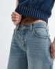Jemina Denim Jemina Denim Low Rise Wide Leg Jean in Light Blue, Women's at Urban Outfitters - 4