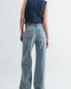 Jemina Denim Jemina Denim Low Rise Wide Leg Jean in Light Blue, Women's at Urban Outfitters - 5