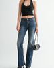 Jemina Denim Jemina Denim Mid-Rise Bootcut Jeans in Vintage Dark Wash, Women's at Urban Outfitters - 1