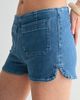 Jemina Denim Jemina Denim Mid-Rise Patch Pocket Denim Short in Tinted Denim, Women's at Urban Outfitters - 7