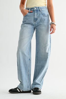 Jemina Denim Jemina Denim The Arc Barrel Leg Jeans