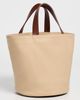 Jenni Kayne Jenni Kayne Beige Gem Bucket Bag Beige One - 4