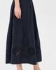 Jenni Kayne Jenni Kayne Broderie Lauren Skirt Navy - 4