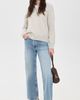 Jenni Kayne Jenni Kayne Burke Alpaca Polo Pale Gray - 5