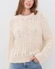 Jenni Kayne Jenni Kayne California Crew Neck Sweater Cream - 2