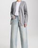 Jenni Kayne Jenni Kayne Cashmere Cocoon Cardigan Heather Grey M - 5