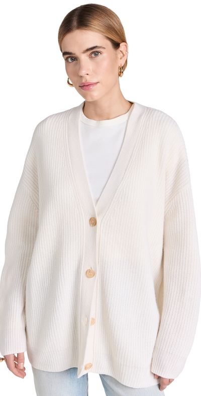Jenni Kayne Jenni Kayne Cashmere Cocoon Cardigan Ivory