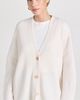 Jenni Kayne Jenni Kayne Cashmere Cocoon Cardigan Ivory - 2
