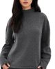 Jenni Kayne Jenni Kayne Chalet Wool Sweater Grey - 1