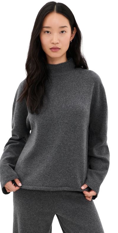 Jenni Kayne Jenni Kayne Chalet Wool Sweater Grey