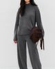 Jenni Kayne Jenni Kayne Chalet Wool Sweater Grey - 5