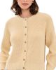 Jenni Kayne Jenni Kayne Cotton Hayes Crew Neck Cardigan Pale Yellow - 1