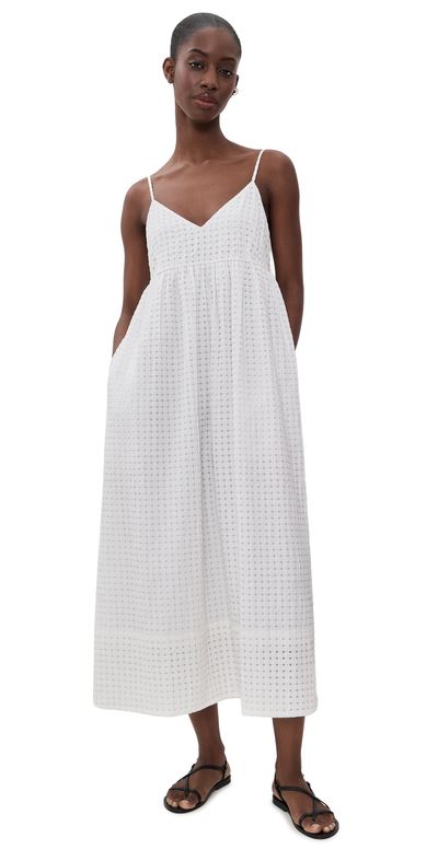 Jenni Kayne Jenni Kayne Cove Check Midi Dress Summer Check