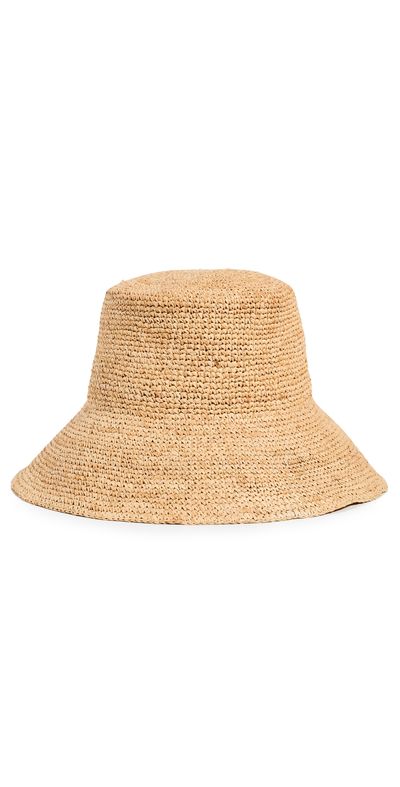 Jenni Kayne Jenni Kayne Crochet Raffia Sun Hat Natural M/L