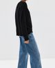 Jenni Kayne Jenni Kayne Cropped Cashmere Cocoon Cardigan Black - 4