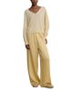 Jenni Kayne Jenni Kayne Dree V Neck Wool Sweater - 3