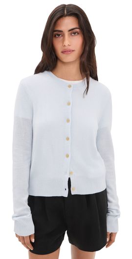 Jenni Kayne Jenni Kayne Flynn Cashmere Cardigan Baby Blue